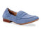 Ros Hommerson Trish Women's Penny Loafer - Light Blue Kid Suede - Main View