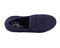 Ros Hommerson Trish Women's Penny Loafer - Navy Suede - Sole View