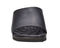 Ros Hommerson Heston Women's Slide Sandal - Black Tumbled Leather - Front View