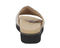 Ros Hommerson Heston Women's Slide Sandal - Natural Snake Print Leather - Back View