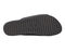 Ros Hommerson Heston Women's Slide Sandal - Black Tumbled Leather - Top View