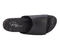 Ros Hommerson Heston Women's Slide Sandal - Black Tumbled Leather - Sole View