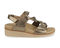 Ros Hommerson Hillary Women's Slide Sandal - Bronze Metallic Leather - Outside View