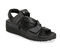 Ros Hommerson Hillary Women's Slide Sandal - Black Nappa Comfort Leather - Main View