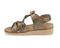 Ros Hommerson Hillary Women's Slide Sandal - Bronze Metallic Leather - Inside View