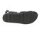 Ros Hommerson Hillary Women's Slide Sandal - Black Nappa Comfort Leather - Top View