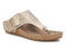 Ros Hommerson Phoebe Women's Sandal - Gold Metallic Crinkle Leather - Main View