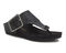 Ros Hommerson Phoebe Women's Sandal - Black Patent Pebbled Leather - Main View