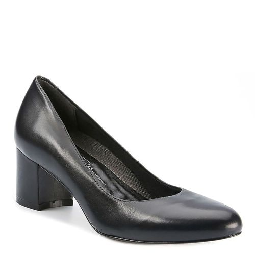 Ros Hommerson Jessica Women's Comfort Pump - Black Cashmere Leather