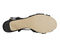 Ros Hommerson Leandra Women's Dress Sandals - Black Micro - Top View