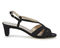 Ros Hommerson Leandra Women's Dress Sandals - Black Micro - Outside View