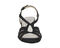 Ros Hommerson Leandra Women's Dress Sandals - Black Micro - Front View