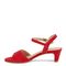 Ros Hommerson Lydia Women's Dress Sandal - Red Suede