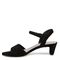 Ros Hommerson Lydia Women's Dress Sandal - Black Suede