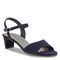 Ros Hommerson Lydia Women's Dress Sandal - Navy Suede