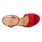 Ros Hommerson Lydia Women's Dress Sandal - Red Suede