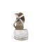 Ros Hommerson Pammy Women's Platform Heel - Silver Glitter Leather
