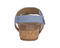 Ros Hommerson Preston Women's Sandal - Denim Matte Snake Leather - Back View