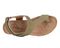 Ros Hommerson Preston Women's Sandal - Olive Matte Snake Leather - Sole View
