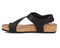 Ros Hommerson Preston Women's Sandal - Black Matte Snake Leather - Inside View