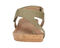 Ros Hommerson Preston Women's Sandal - Olive Matte Snake Leather - Front View