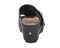 Ros Hommerson Thea Women's Platform Wedge Sandal - Black Rustic Snake Print Leather - Back View