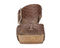 Ros Hommerson Thea Women's Platform Wedge Sandal - Luggage Rustic Snake Print Leather - Front View