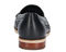Ros Hommerson Wendy Women's Loafer - Black Nappa Leather - Back View