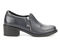 Ros Hommerson Daphne Women's Shootie - Navy Napa Leather - Outside View