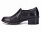 Ros Hommerson Daphne Women's Shootie - Black Napa Leather - Inside View