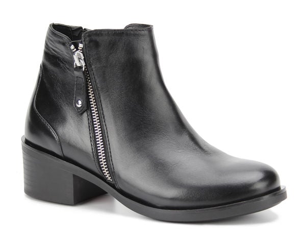 Ros Hommerson Dixon Women's Bootie - Black Napa Leather - Main View