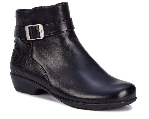 Ros Hommerson Ellis Women's Shootie - Black Napa Leather - Main View
