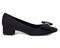 Ros Hommerson Hollie Women's Dress Pump - Black Micro Fabric - Outside View
