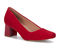 Ros Hommerson Meredith Women's Pump - Red Suede - Main View