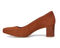 Ros Hommerson Meredith Women's Pump - Praline Suede - Inside View
