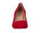 Ros Hommerson Meredith Women's Pump - Red Suede - Front View