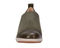 Ros Hommerson Ozzie Women's Casual Slip-On Shoe - Olive Nubuck - Front View