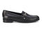 Ros Hommerson Wren Women's Loafer - Black Smooth Leather - Outside View