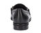 Ros Hommerson Wren Women's Loafer - Black Smooth Leather - Back View