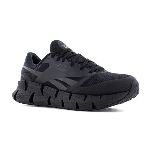 Reebok Men's RB3030 Black FloatZig Work Composite Toe Athletic Shoes - Black - angle main