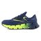 Reebok Men's RB3032 Blue and Lime FloatZig Work Composite Toe Athletic Shoes - Blue - side view 2