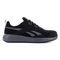 Reebok Women's RB512 Black and Gray Lite Plus 4 Work Composite Toe Athletic - Black - side view