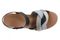 Vionic Saratoga Women's Wedge Comfort Espadrille Sandal - Navy Multi - Top