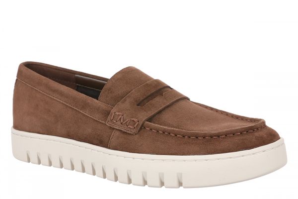 Vionic Men's Uptown Slip-On Loafer / Travel Shoe - Coffee - Angle main