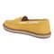 Vionic Bay womens Espadrilles Shoe - Butter Yellow - Back angle