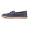 Vionic Bay womens Espadrilles Shoe - Dark Denim - Left Side