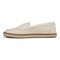 Vionic Bay womens Espadrilles Shoe - Cream - Left Side