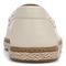 Vionic Bay womens Espadrilles Shoe - Cream - Back
