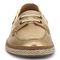 Vionic Bay womens Espadrilles Shoe - Gold - Front