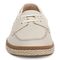 Vionic Bay womens Espadrilles Shoe - Cream - Front